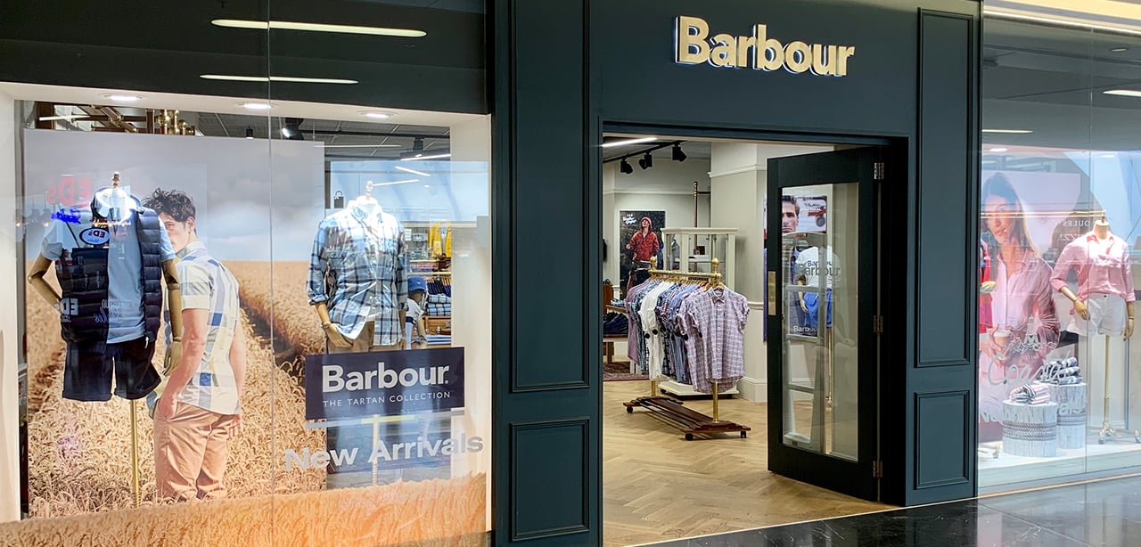 barbour shop blackbrook
