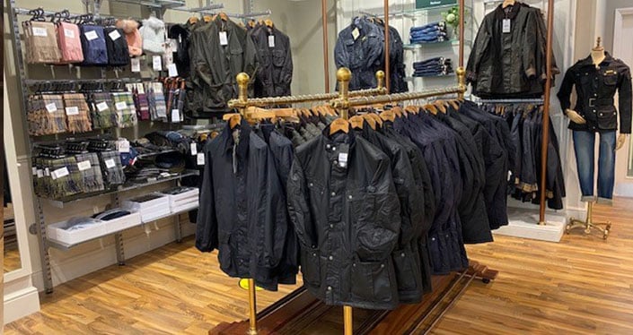 barbour discount store